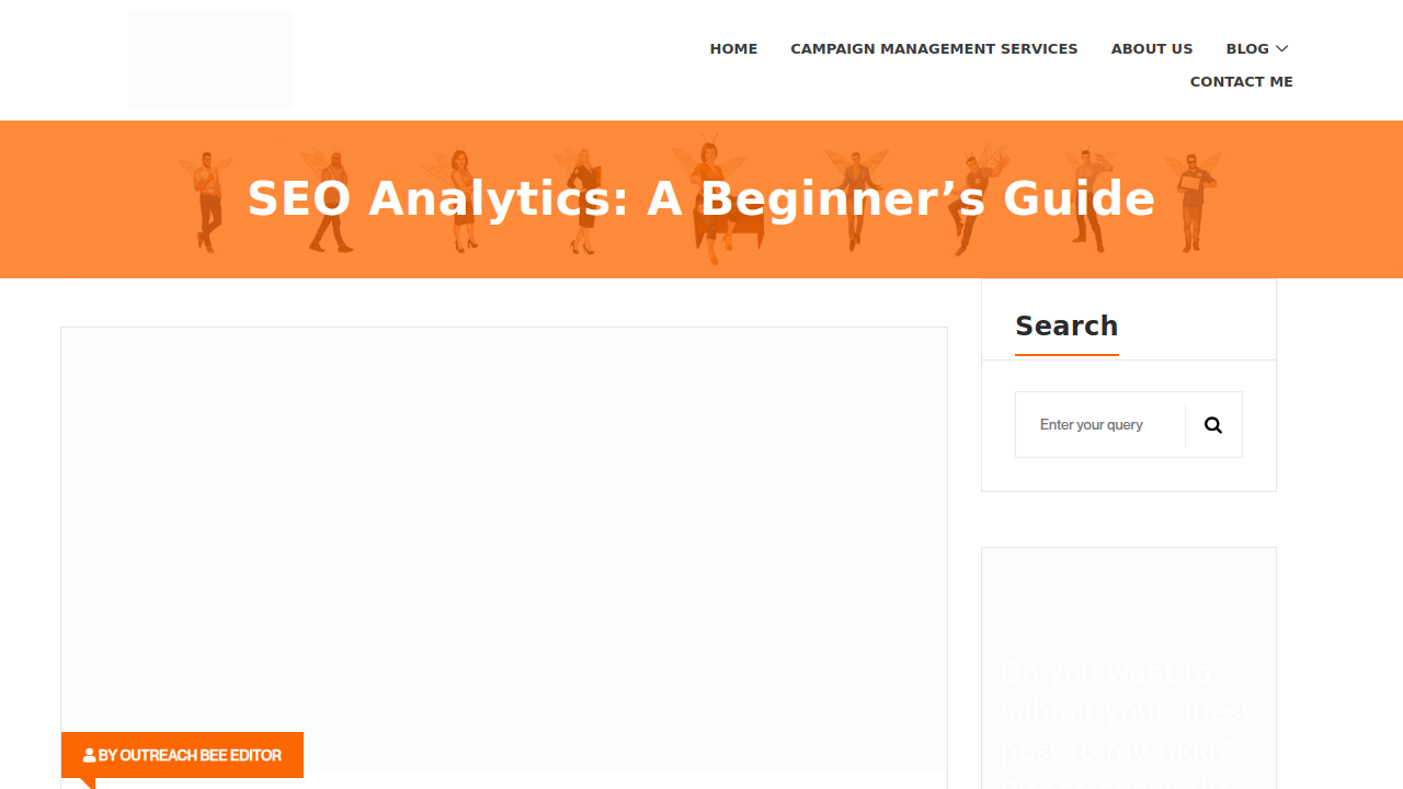 SEO Analytics: A Beginner's Guide - outreachbee.com
