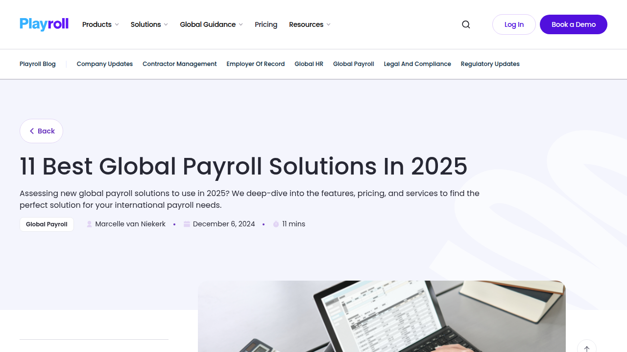 11 Best Global Payroll Solutions in 2025: Comparison & Reviews