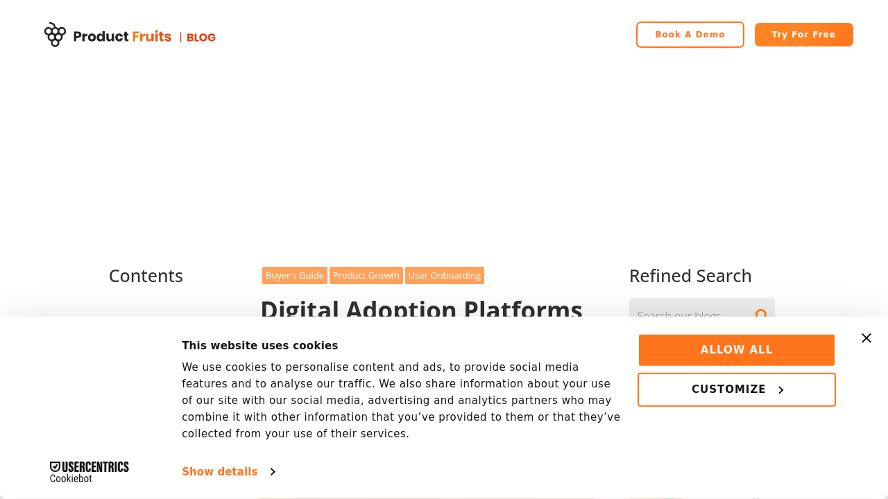Digital Adoption Platforms and Tools: 15 Best Options …