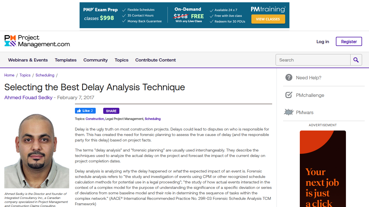 Selecting the Best Delay Analysis Technique