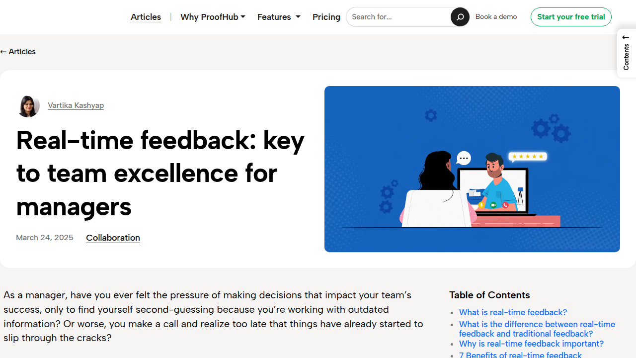 Real-time feedback: key to team excellence for …