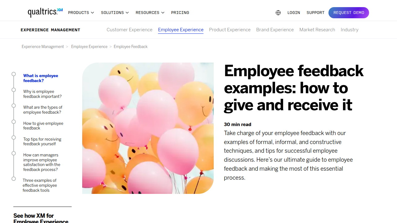 Employee feedback examples: how to give and …