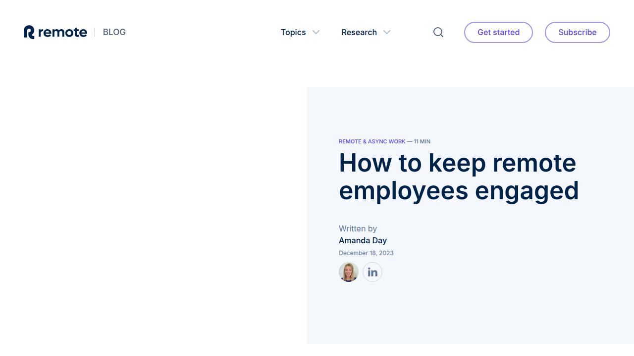 Employee engagement guide: 9 ways to keep remote …