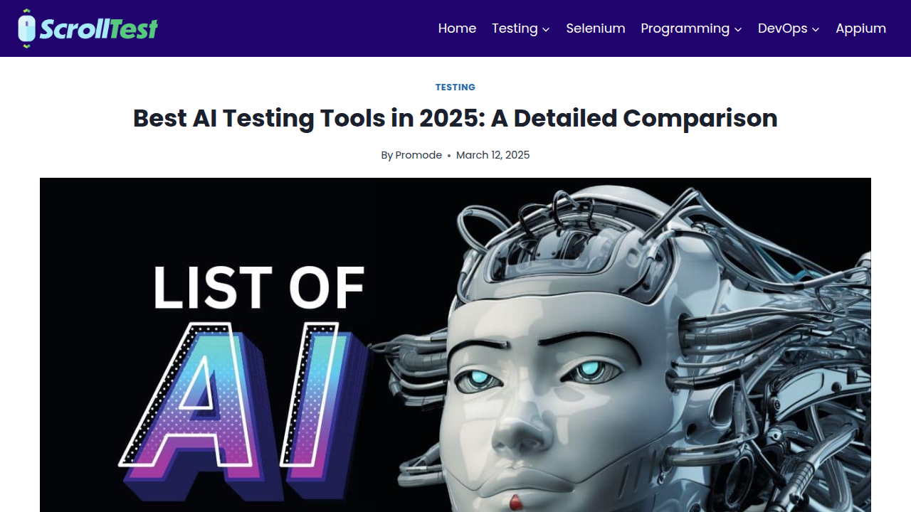 Best AI Testing Tools in 2025: A Detailed Comparison