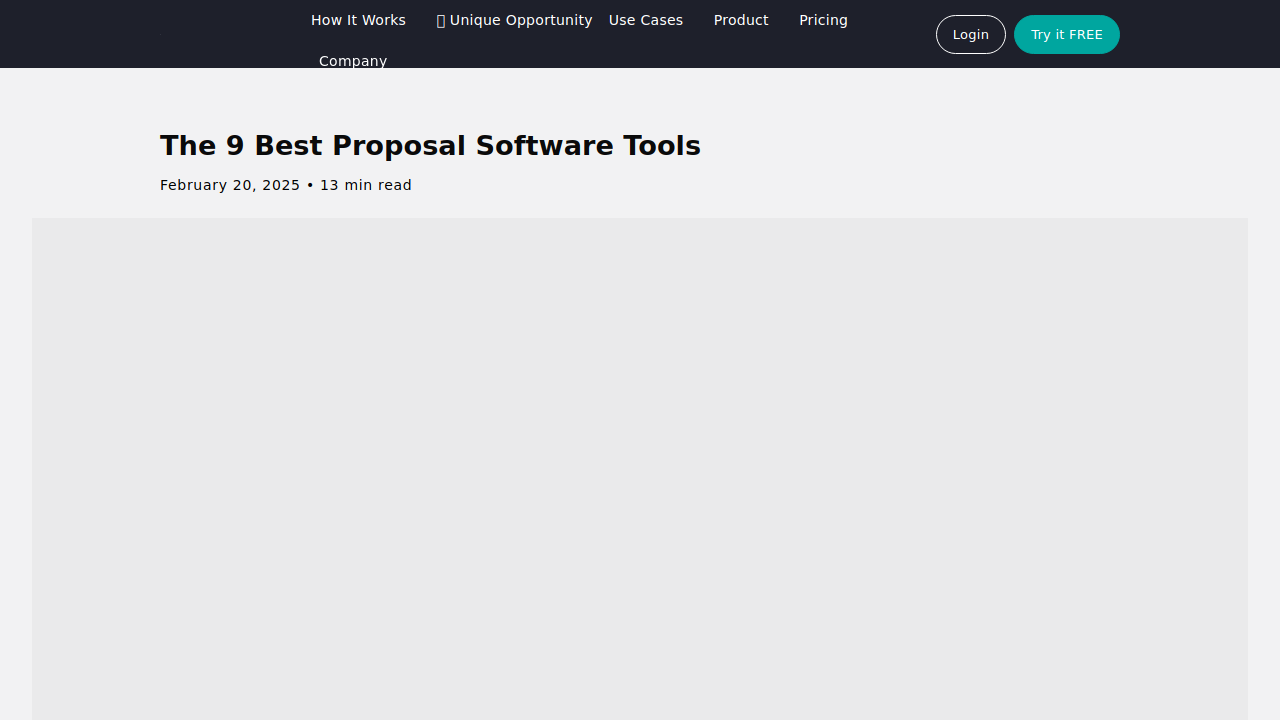 The 9 Best Proposal Software Tools - Sembly AI