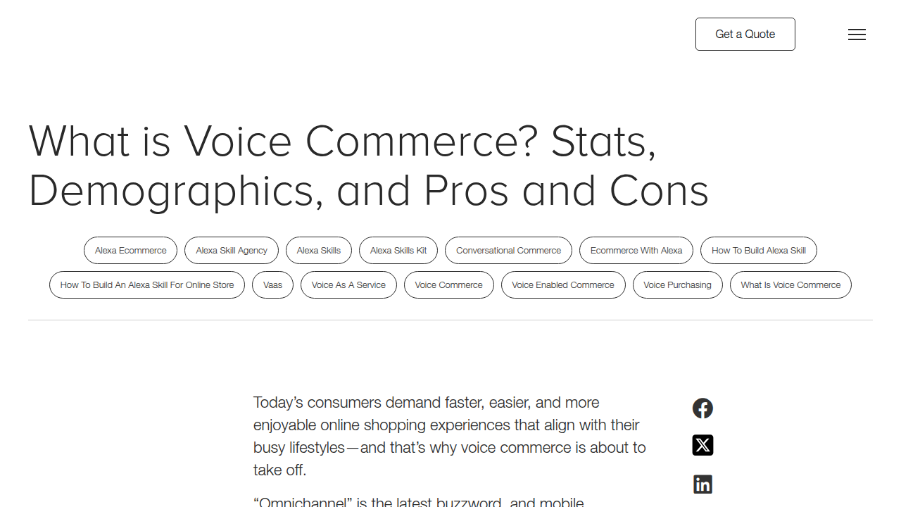What is Voice Commerce? Stats, Demographics, and Pros and …