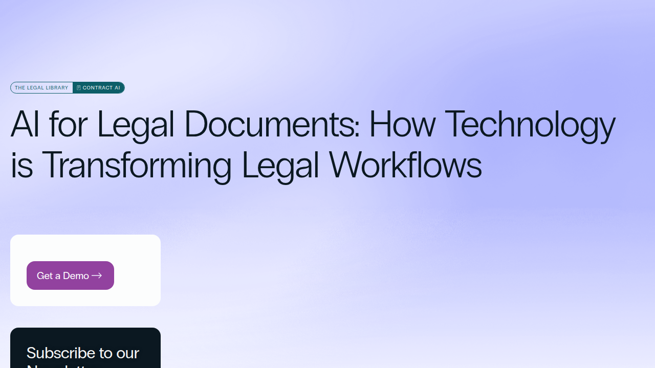 AI for Legal Documents Analysis and Review: 2025 Guide