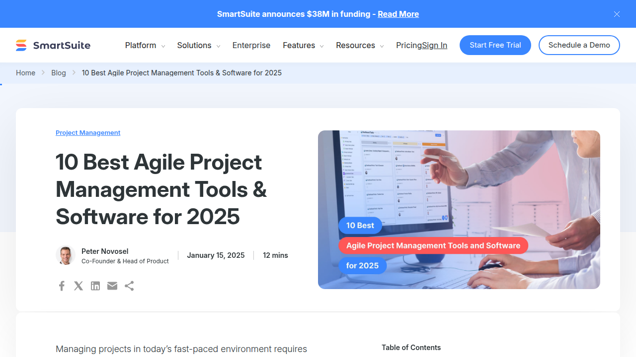 10 Best Agile Project Management Tools & Software for 2025