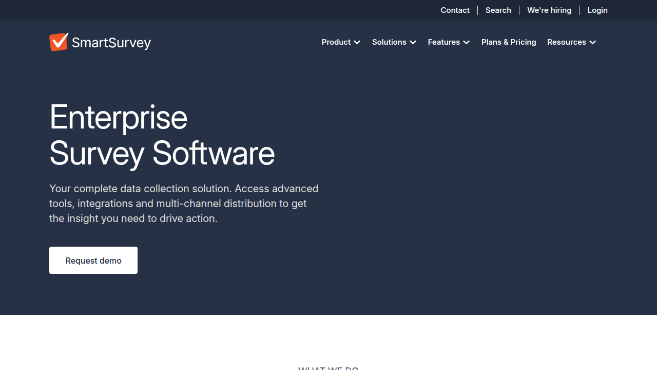 Enterprise Survey Software - SmartSurvey