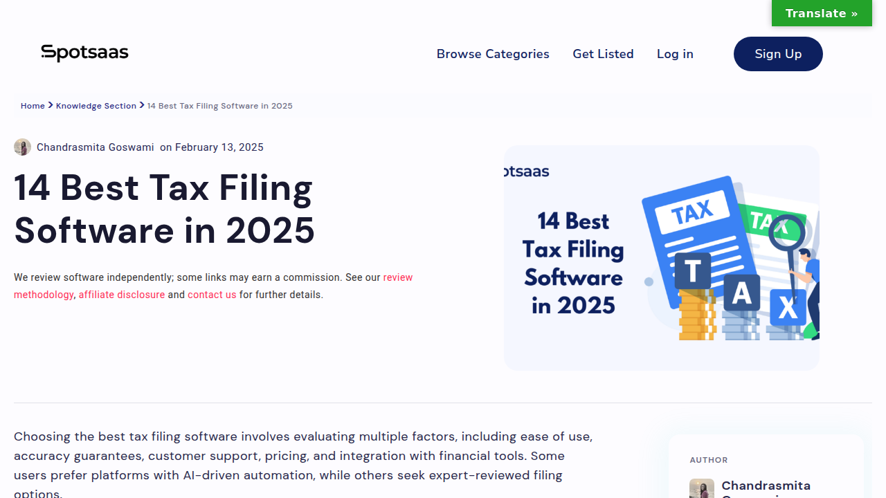 14 Best Tax Filing Software For 2025: Top Picks