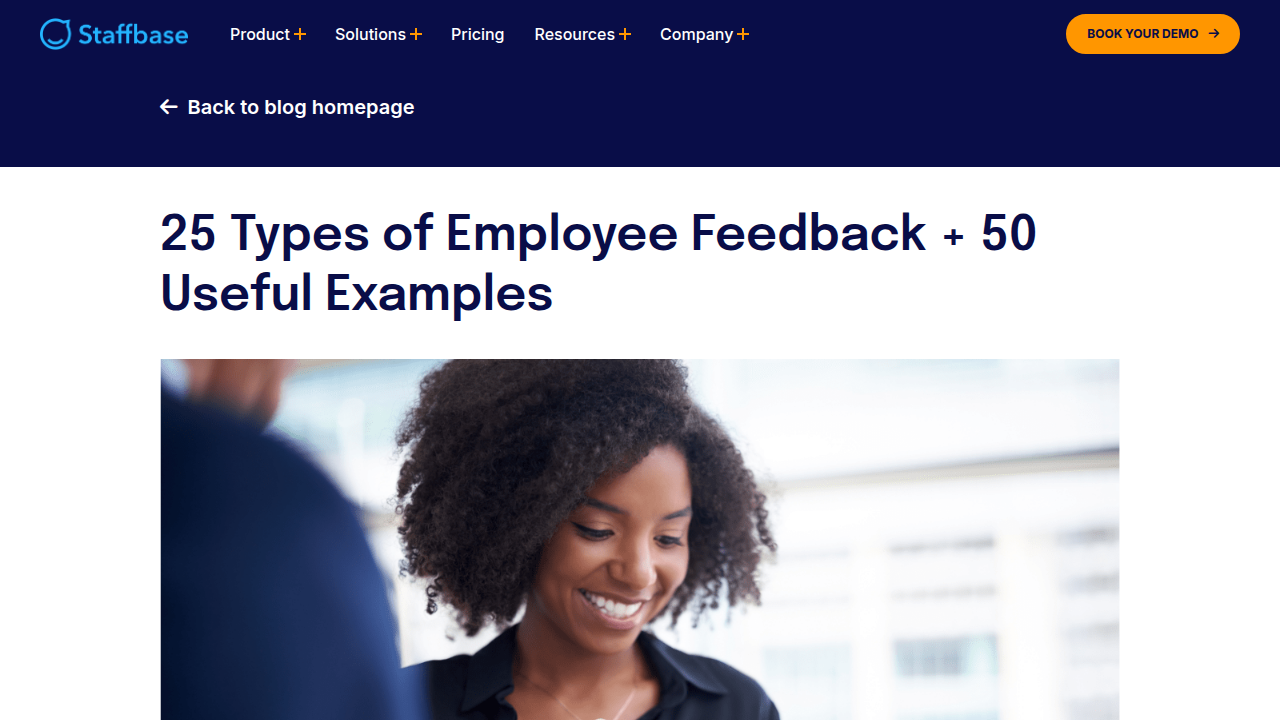 25 Types of Employee Feedback + 50 Useful Examples