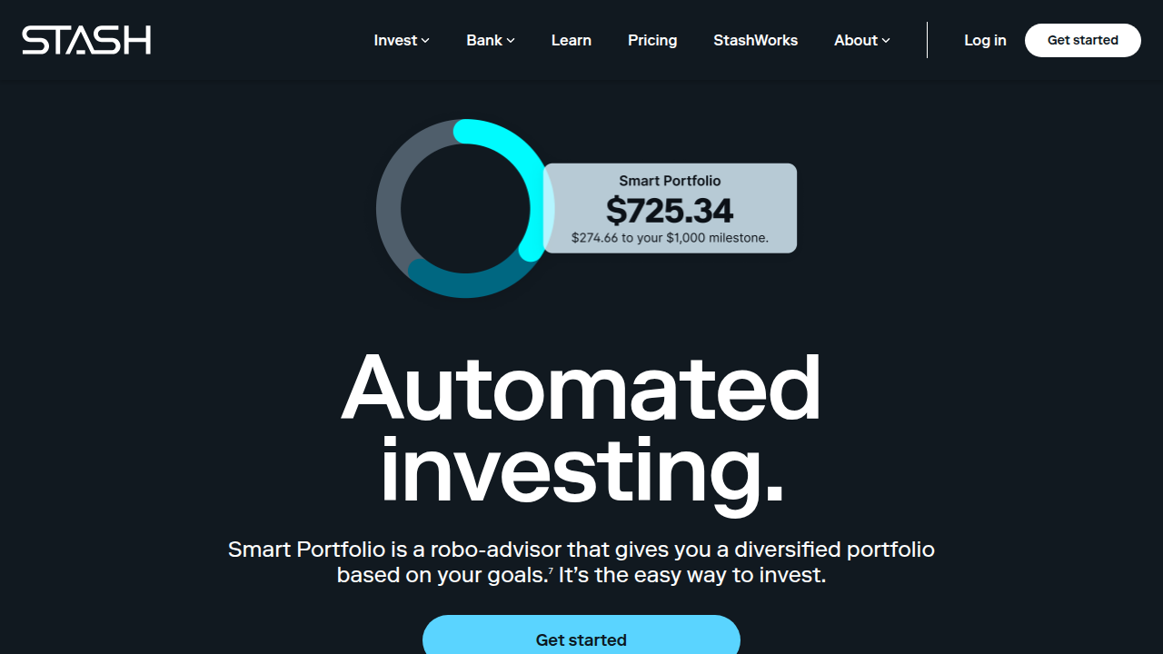 Automated Investing: Smart Portfolio Robo-Advisor - Stash