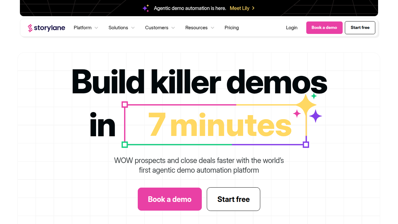 Interactive Product Demo Software - Storylane