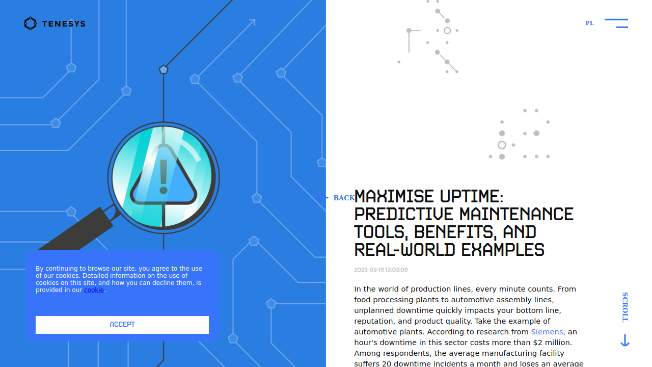 Maximise Uptime: Predictive Maintenance Tools, Benefits, and Real …