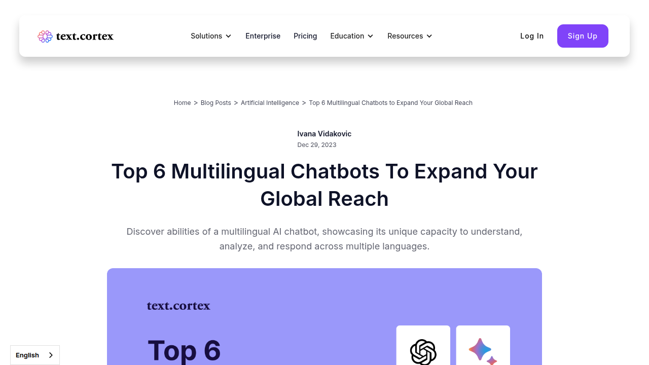 Top 6 Multilingual Chatbots to Expand Your Global Reach