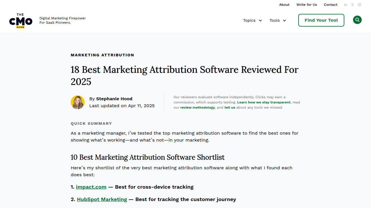 18 Best Marketing Attribution Software Reviewed For 2025