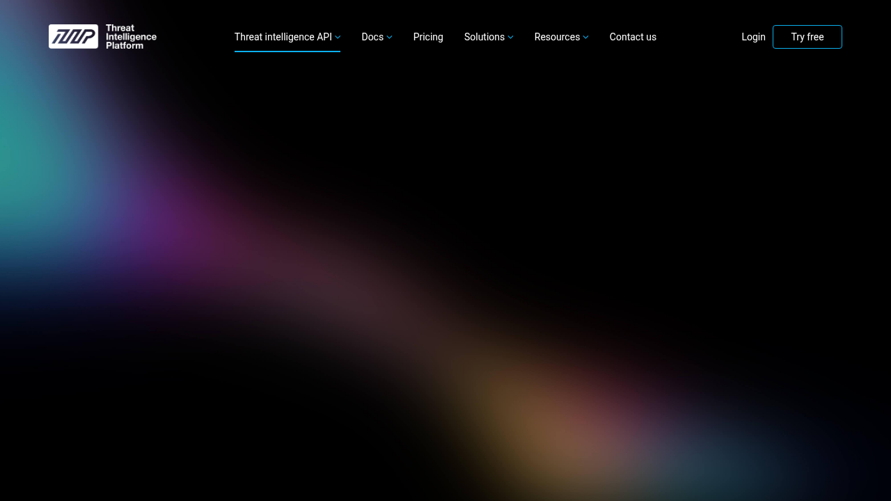 Threat Intelligence APIs | Access security feeds | TIP