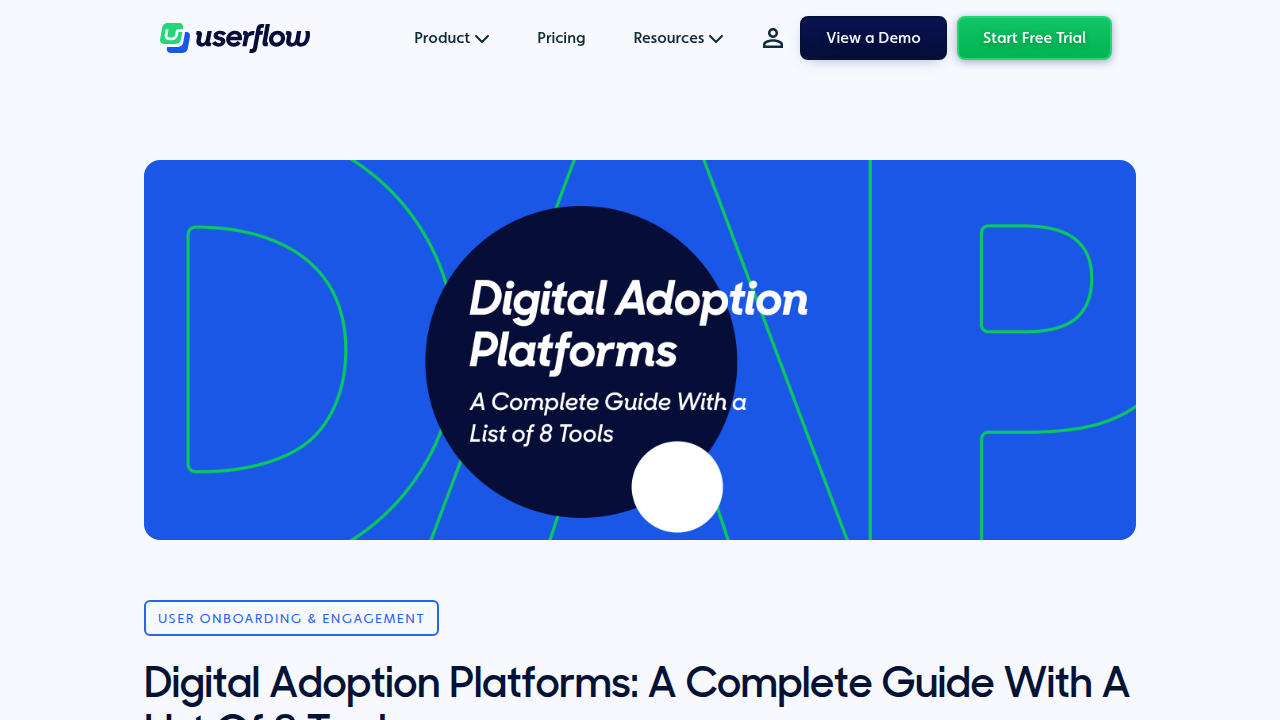 Digital Adoption Platforms: A Complete Guide With a …