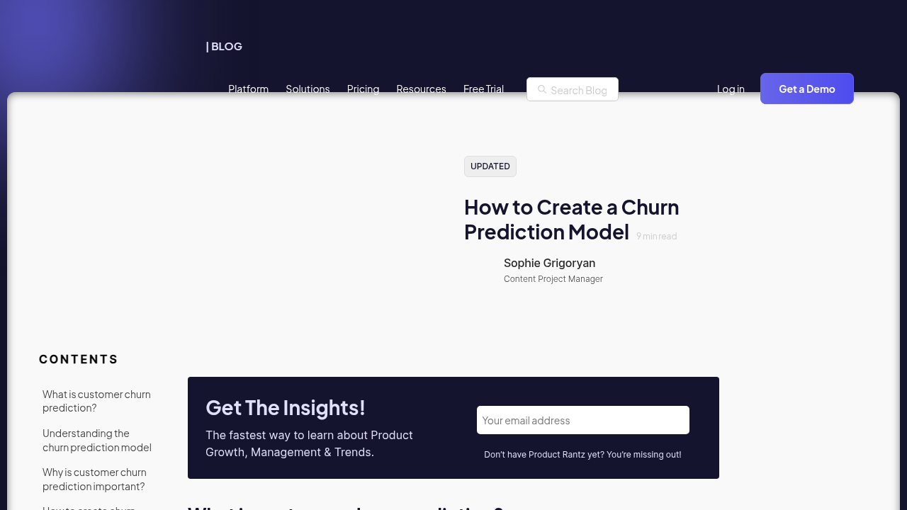 How to Create a Churn Prediction Model - Userpilot