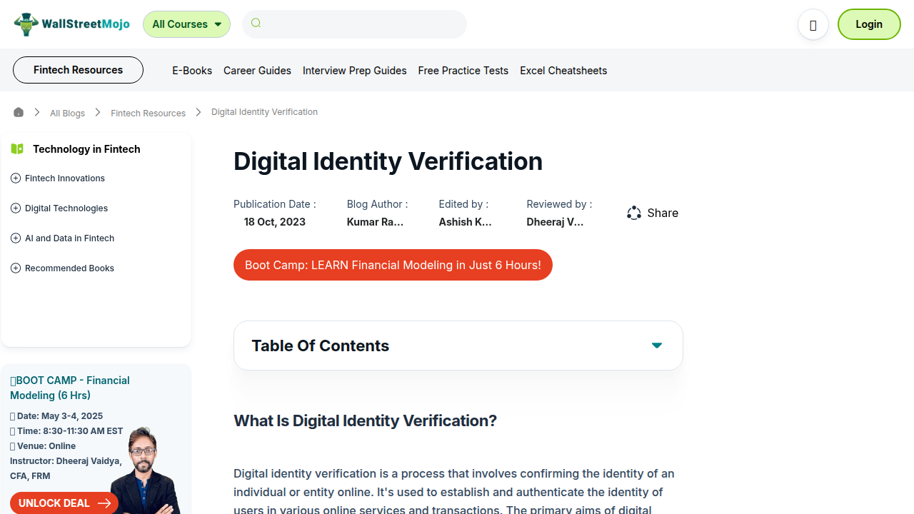 Digital Identity Verification - What Is It, Benefits, …