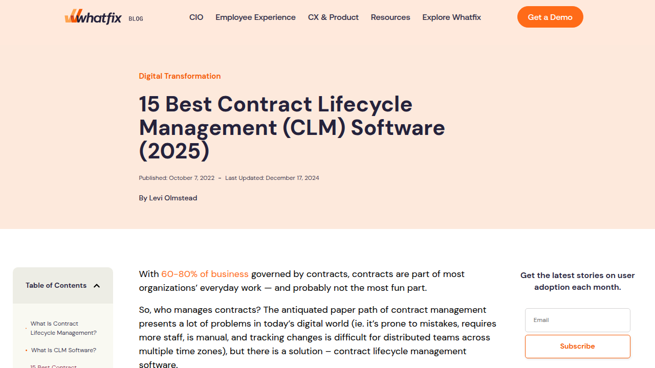 15 Best Contract Lifecycle Management (CLM) Software (2025)