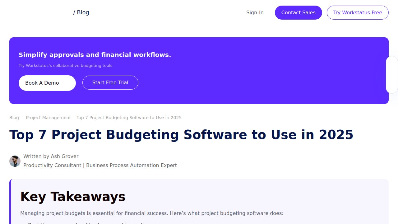 Top 7 Project Budgeting Software for 2025: Boost …
