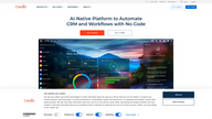 AI-Native Platform to Automate CRM and Workflows with No-Code | Creatio.ai logo