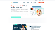 Bridge LMS | Award-Winning Corporate LMS | Bridge Software logo
