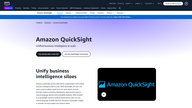 Business Intelligence Tools - Amazon QuickSight - AWS logo