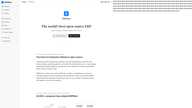 Free & Open Source Cloud ERP Software | ERPNext logo