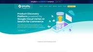 GroupBy's Product Discovery Platform powered by Google Cloud Vertex AI Search for Commerce logo
