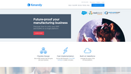 Kenandy Cloud ERP on Salesforce: a Rootstock Software Company logo
