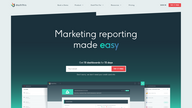 Marketing Reporting Dashboards For Analytics, SEM & SEO | DashThis logo