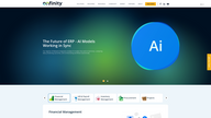 Open Source ERP Software | Free Enterprise Resource Planning System - Onfinity ERP logo