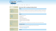 Open Source ERP: accounting, invoicing and more | LedgerSMB logo