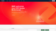 QAD | Manufacturing & Supply Chain Solutions in the Cloud logo