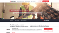 Real-time Jobsite Collaboration Software | Fieldlens by RedTeam logo