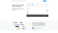 Redash helps you make sense of your data logo