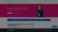 Spend Management | External Workforce and Services logo
