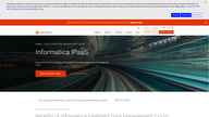 iPaaS with the Intelligent Data Management Cloud | Informatica logo
